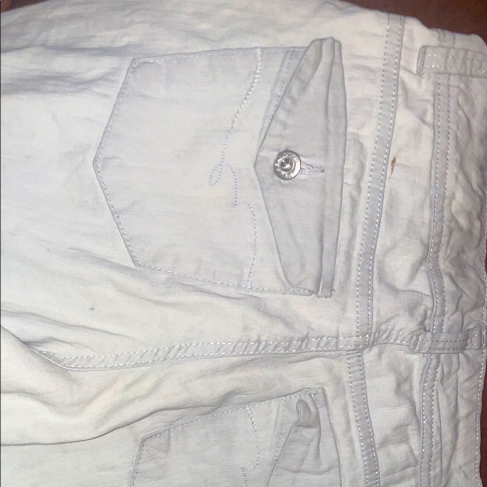 bandolinoblu jeans bootcut white y2k